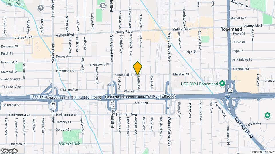 3663 Delta Ave Mapa y Detalles de la Ubicación