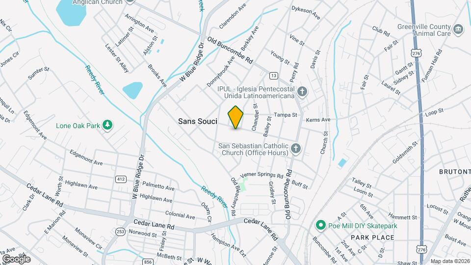403 McCrary St Map and Location Details