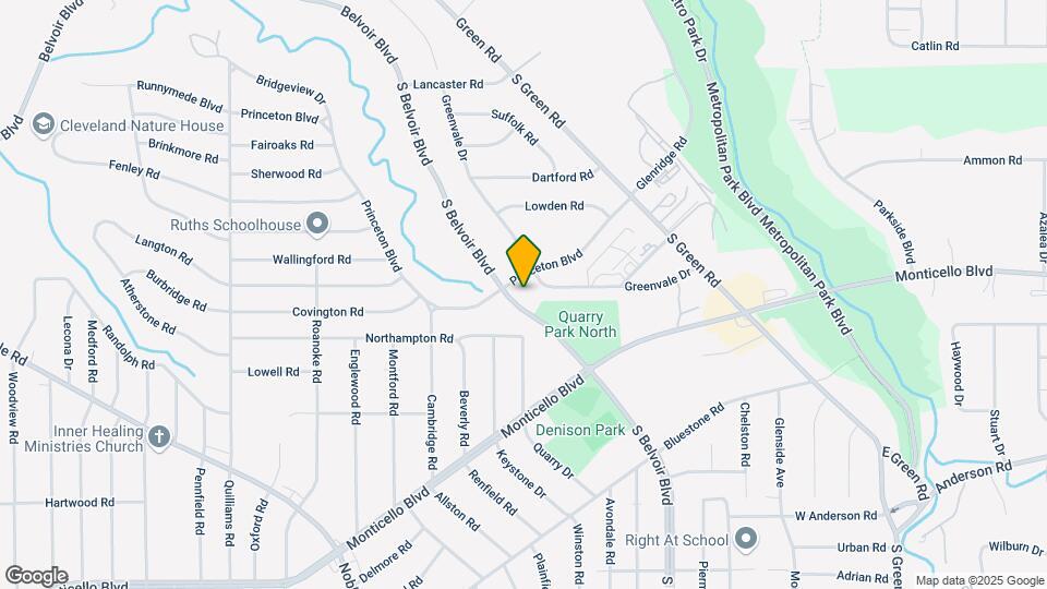 657 S Belvoir Blvd Map and Location Details