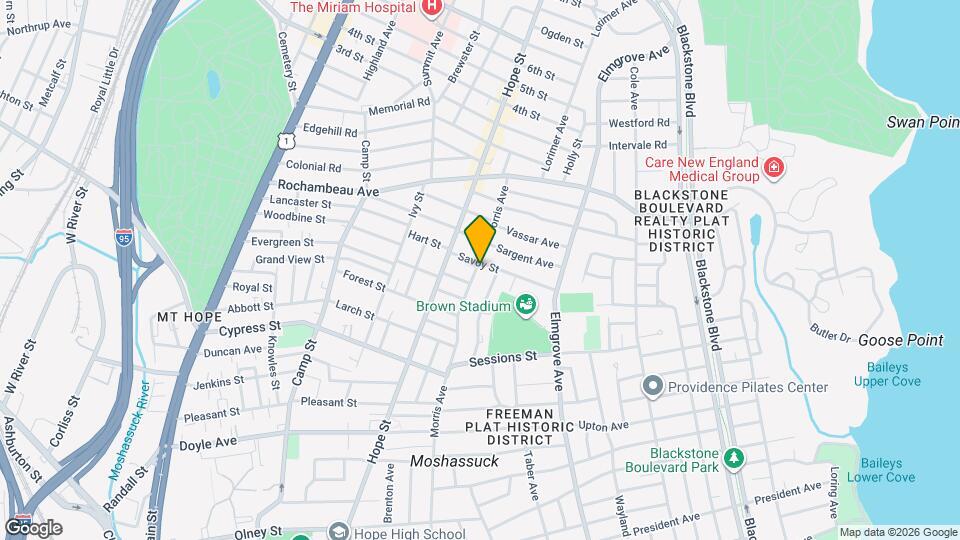 405 Morris Ave, Unit 1 Map and Location Details