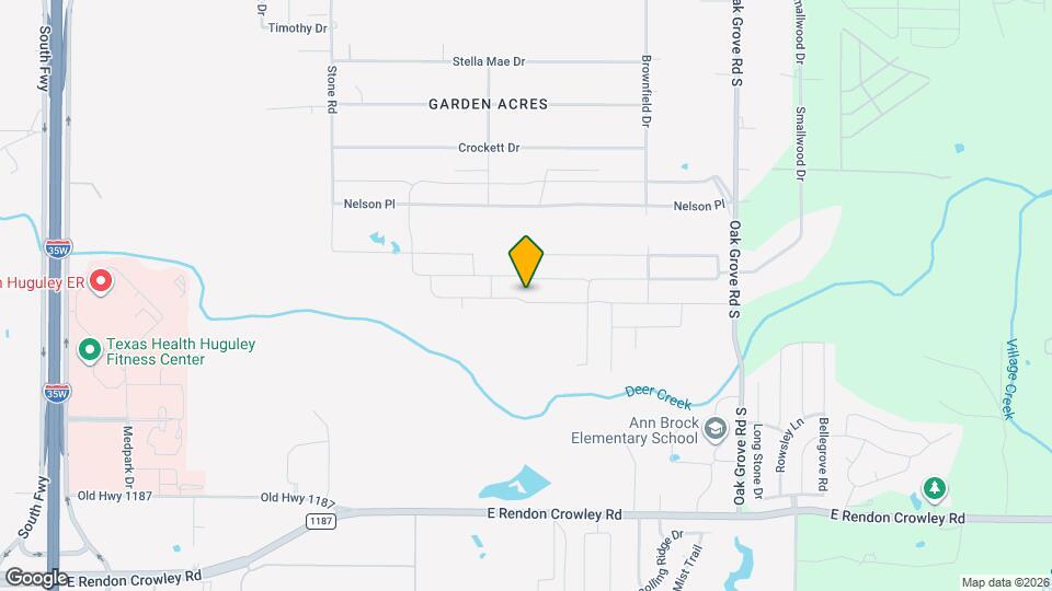 1029 Doe Meadow Dr Mapa y Detalles de la Ubicación