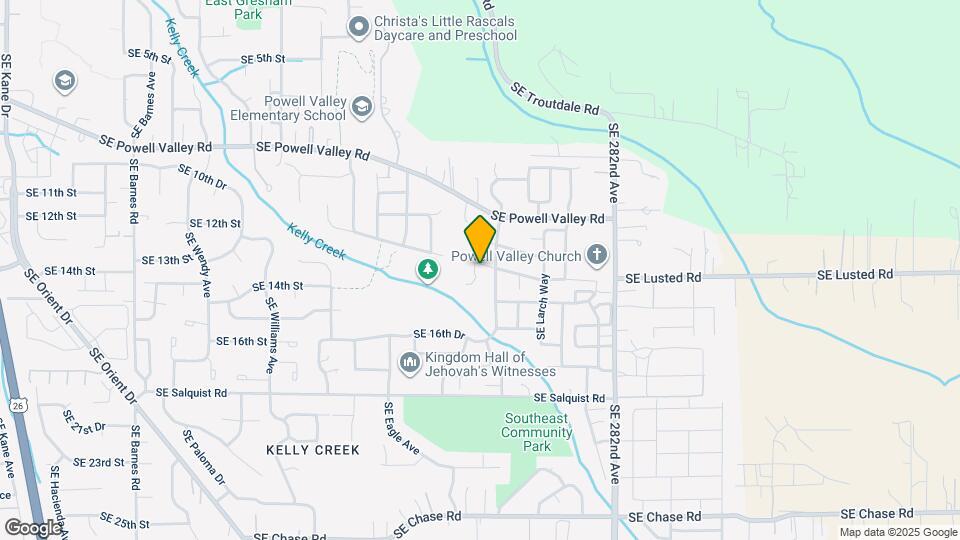 5338 SE Woodland Dr Map and Location Details