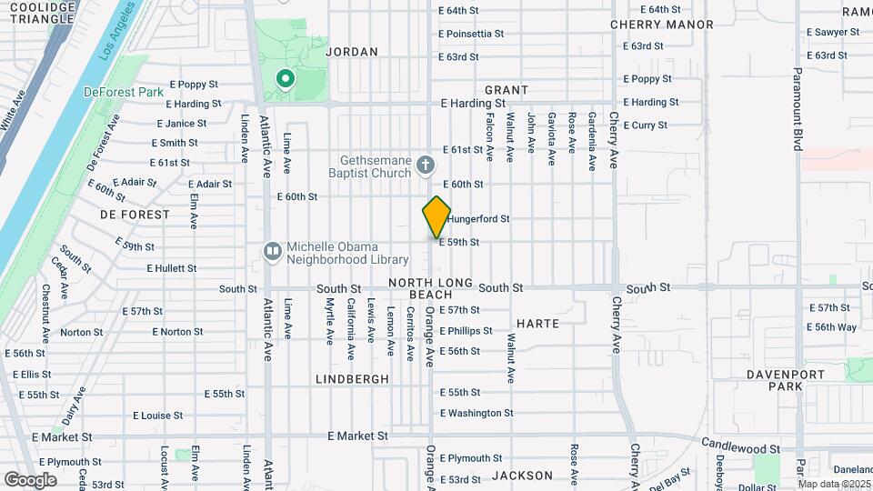 5892 Orange Ave Map and Location Details