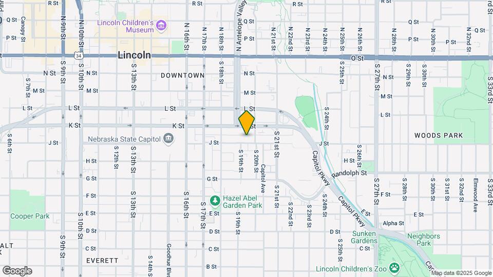 1920 J St Map and Location Details