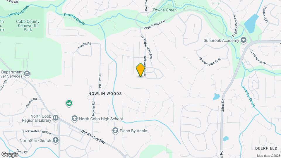 3602 Bancroft Main NW Map and Location Details