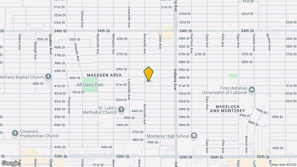 3518 41st St Map and Location Details