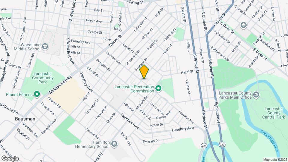 409 Fairview Ave Mapa y Detalles de la Ubicación