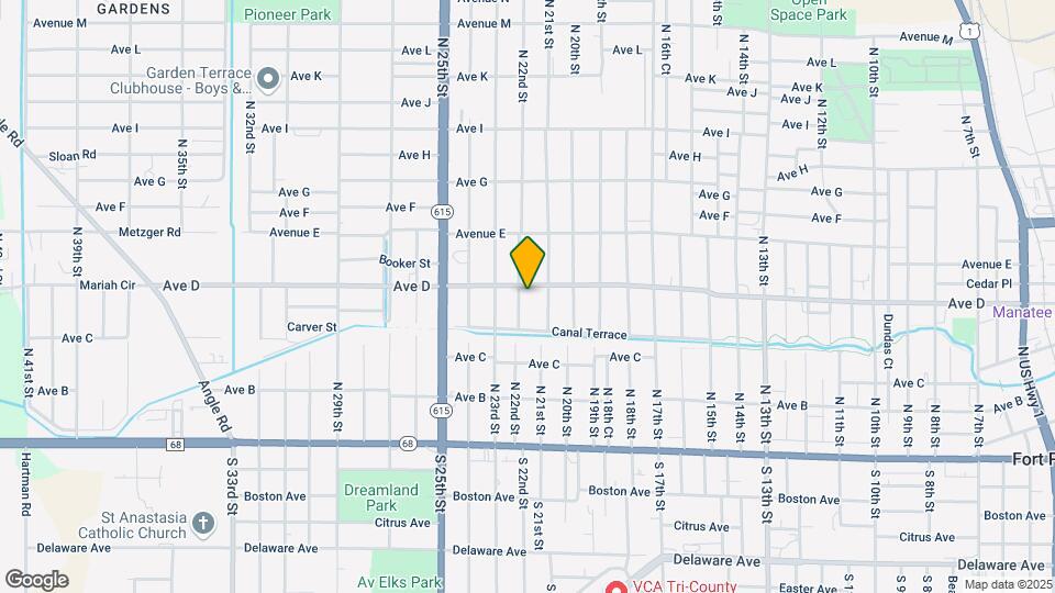 436 N 22nd St Map and Location Details