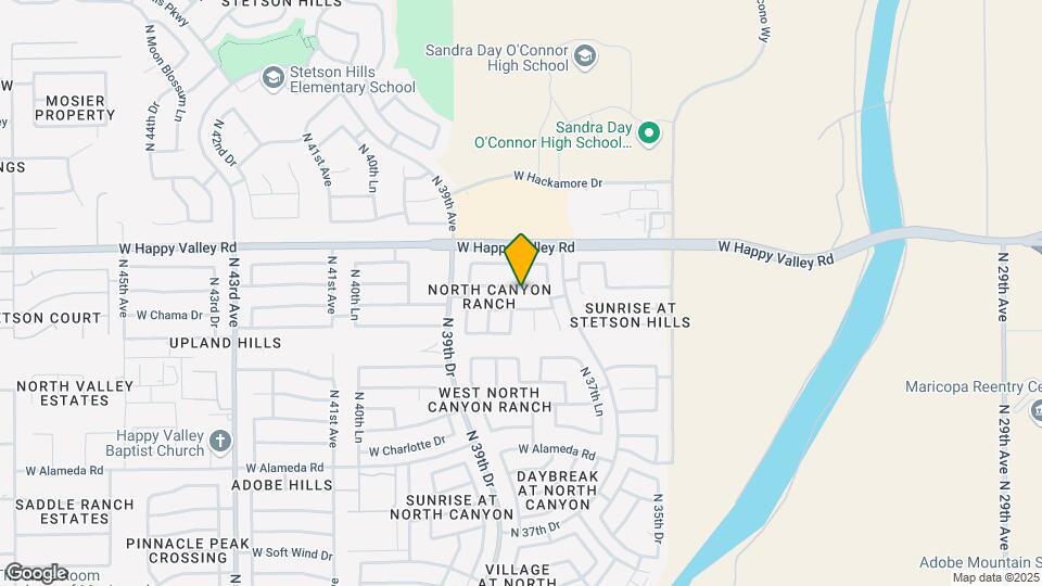 3811 W Fallen Leaf Ln Map and Location Details