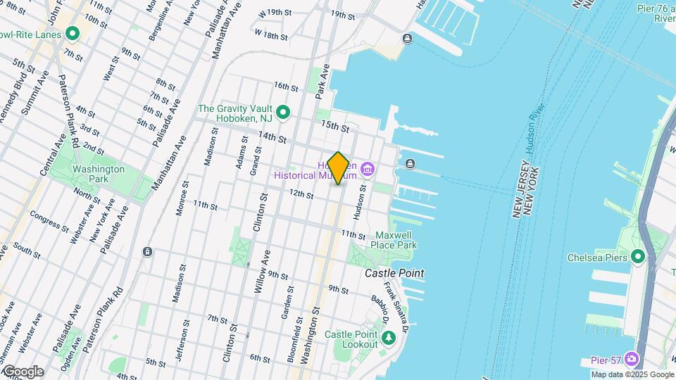1210 Washington St Map and Location Details