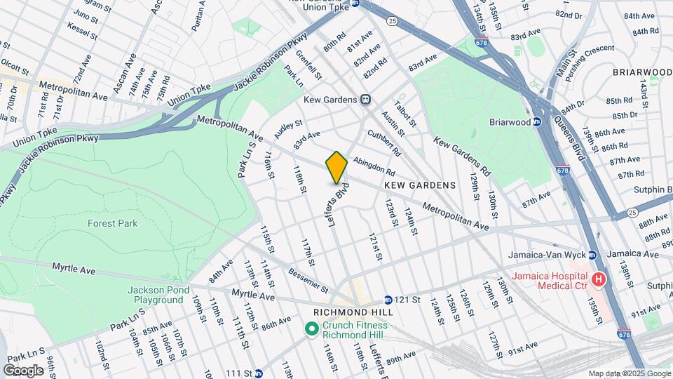 83-26 Lefferts Blvd Mapa y Detalles de la Ubicación