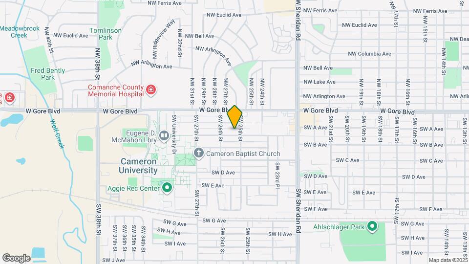 2505 SW H Ave Map and Location Details