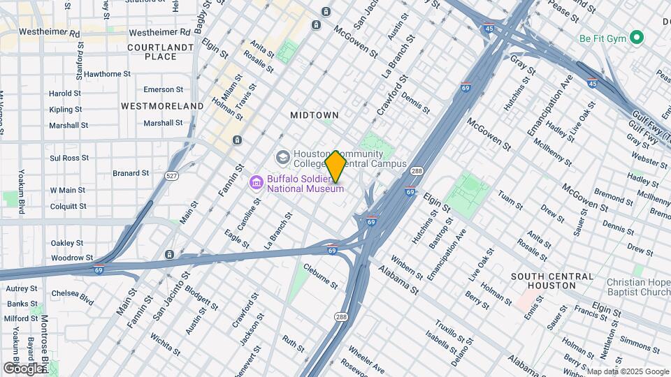 1608 Holman St Mapa y Detalles de la Ubicación