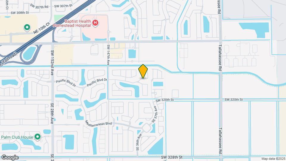 3616 NE 3rd Ct Map and Location Details