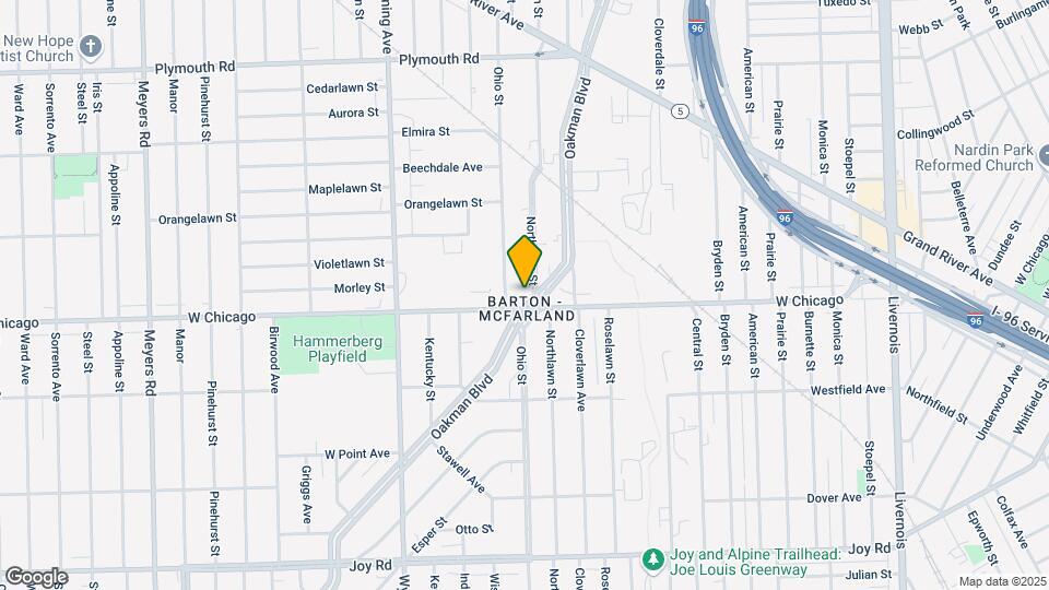 4760 Oakman Blvd Map and Location Details