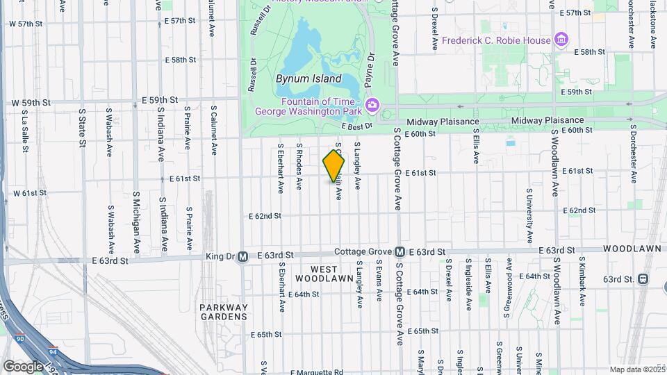6118 S Champlain Ave Mapa y Detalles de la Ubicación