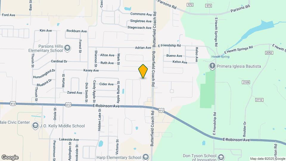 1665 Breckenridge St Map and Location Details