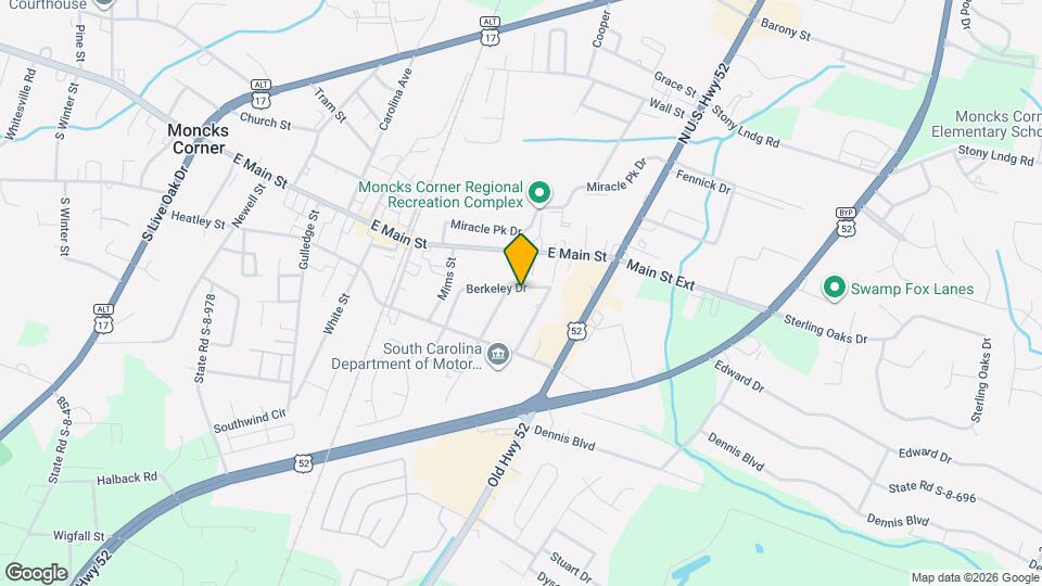 503 Berkeley Dr Map and Location Details