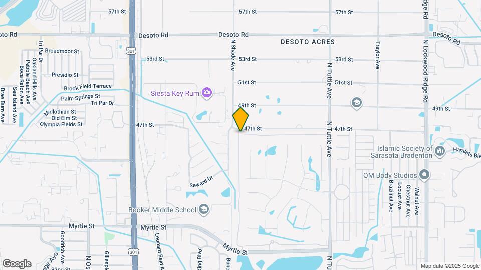 1050 Grantham Dr Mapa y Detalles de la Ubicación