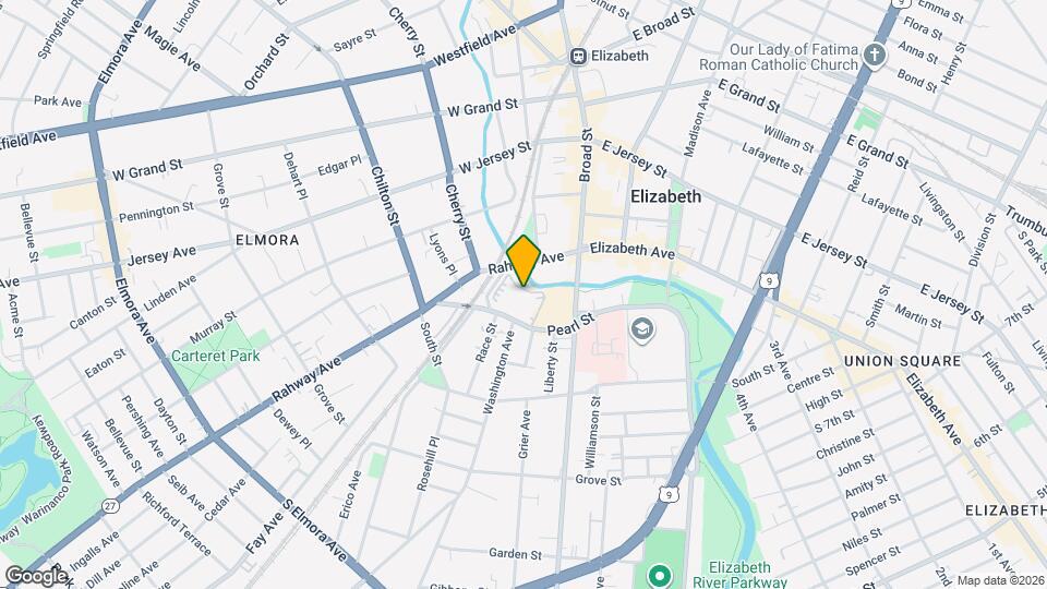 805 Pearl St Map and Location Details