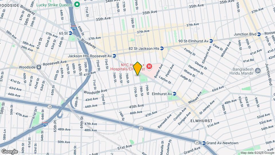 41-50 78th St Map and Location Details