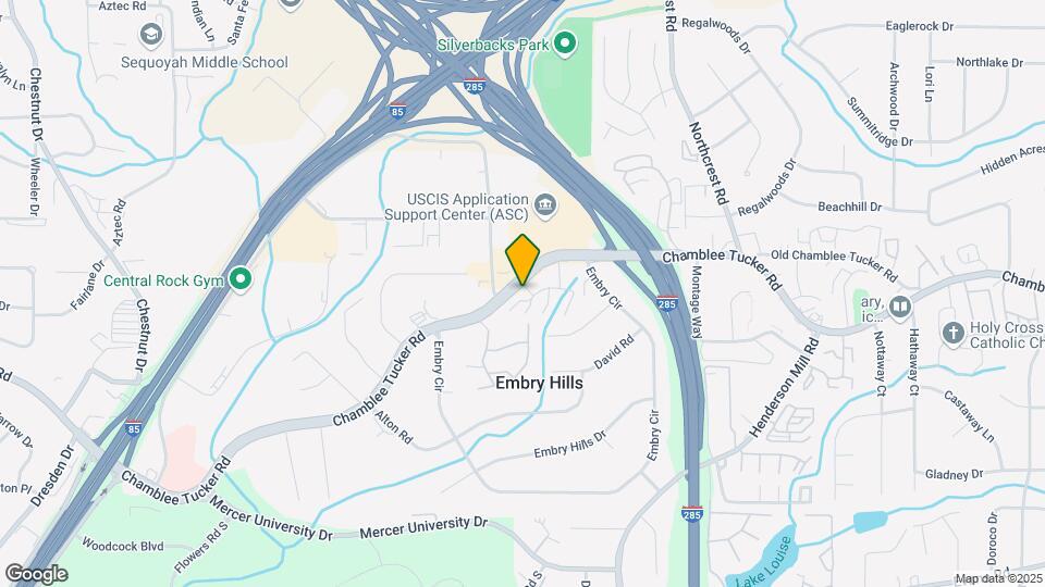 Villas of Embry Hills Map and Location Details