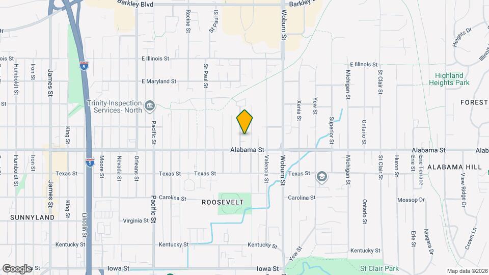 2520 Undine St Map and Location Details