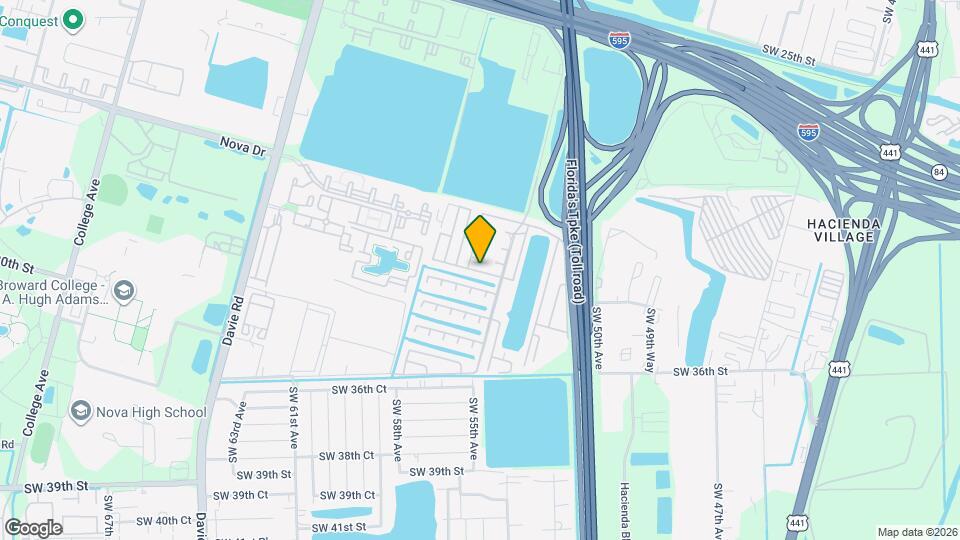 5257 SW 32nd St Map and Location Details