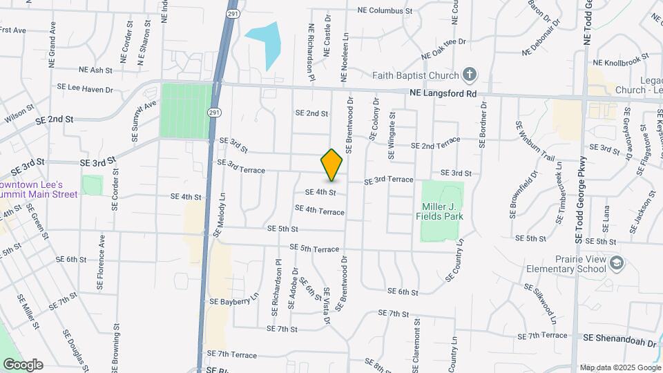 1018 SE 4th St Map and Location Details