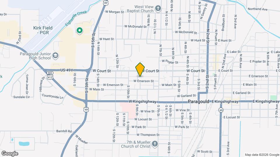 819 W Emerson St Map and Location Details