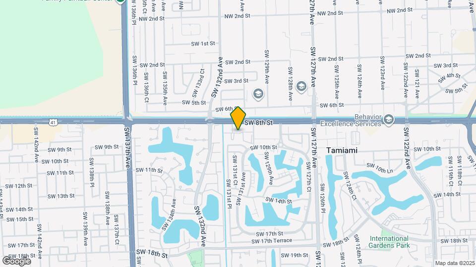 930 SW 129th Pl Map and Location Details