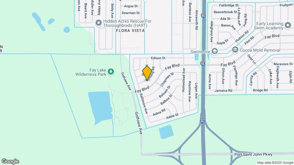 6121 Corning Rd Mapa y Detalles de la Ubicación