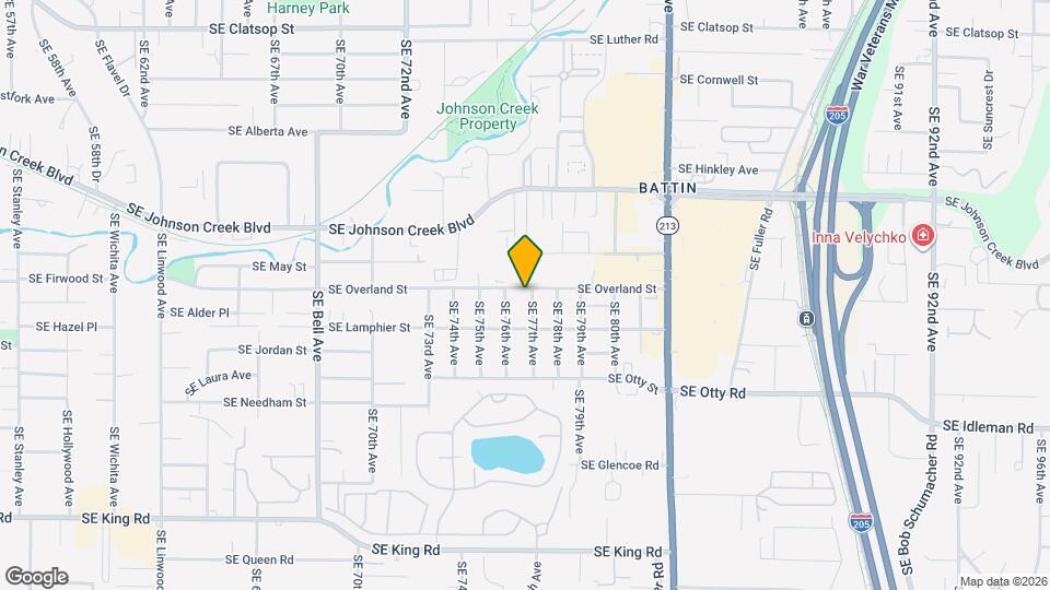 7690 SE Overland St Map and Location Details