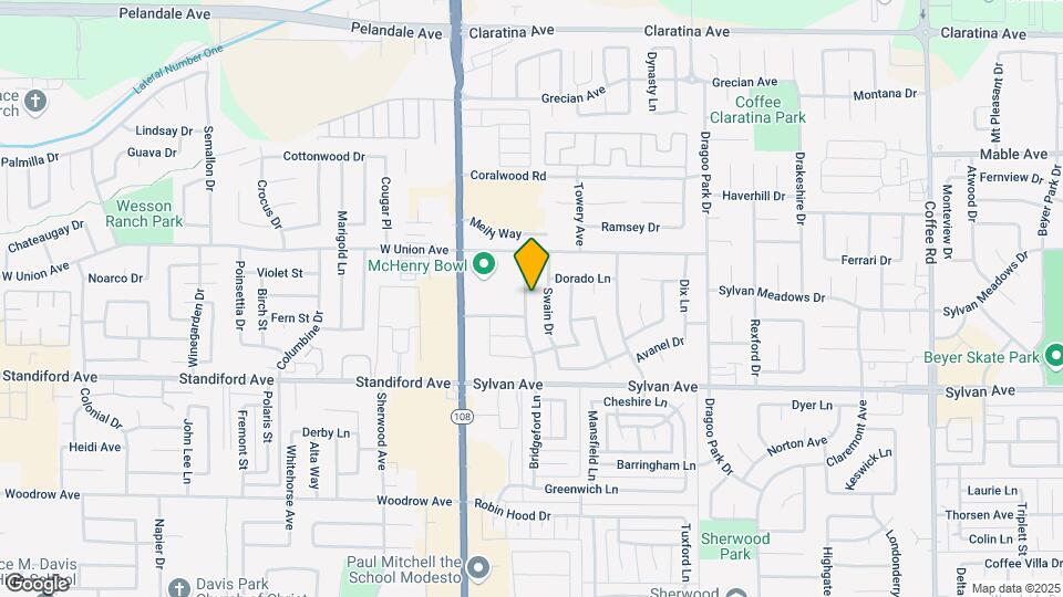 3702 Bridgeford Ln Mapa y Detalles de la Ubicación