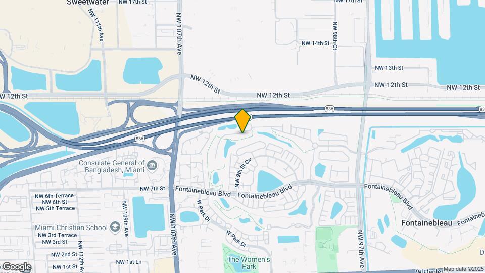 10280 NW 10th St Map and Location Details