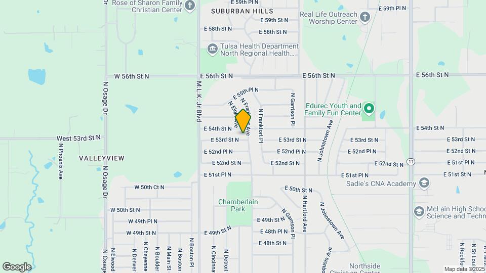 287 E 53rd St N Map and Location Details