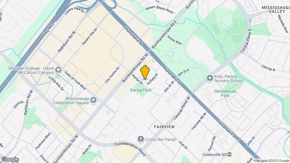 285 Enfield Pl Map and Location Details