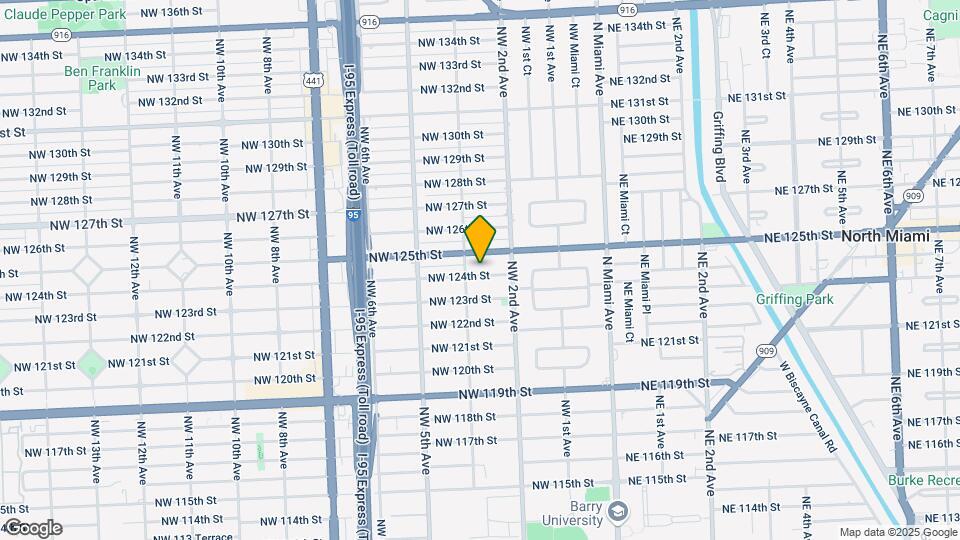 305 NW 124th St Map and Location Details
