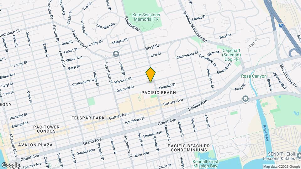 1885 Diamond St, Unit 2-210 Mapa y Detalles de la Ubicación