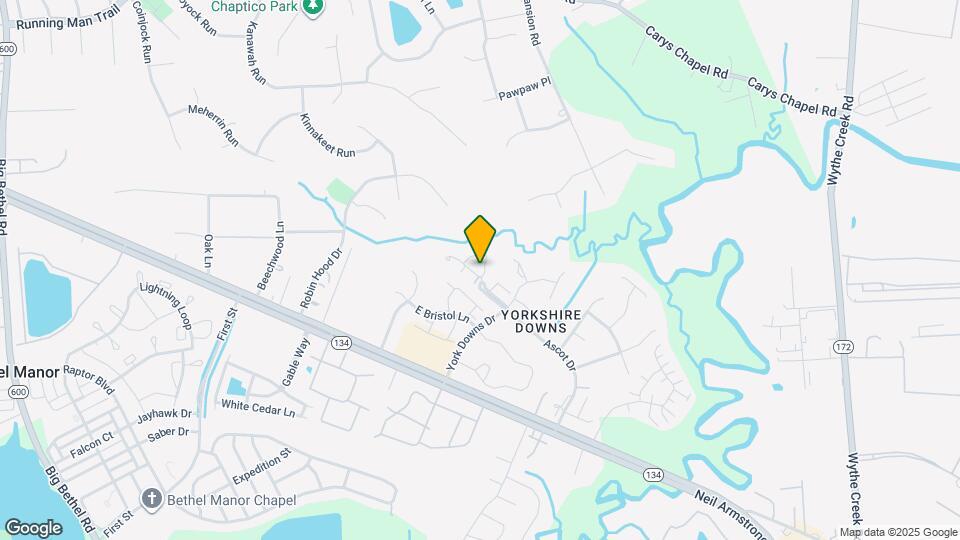 202 Derby Run Map and Location Details