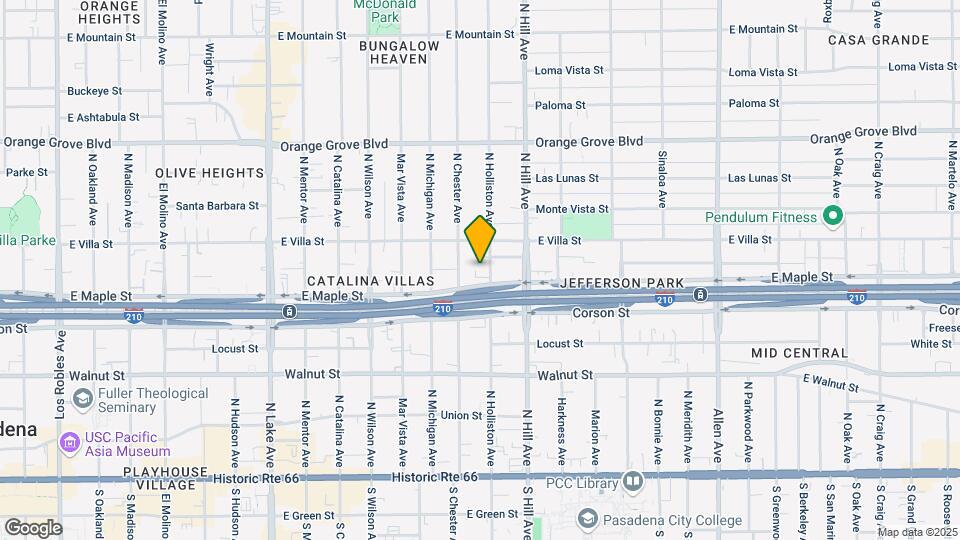 425 Holliston Ave Mapa y Detalles de la Ubicación