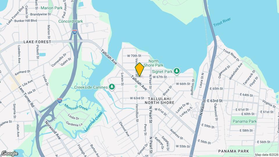 366 W 67th St Map and Location Details