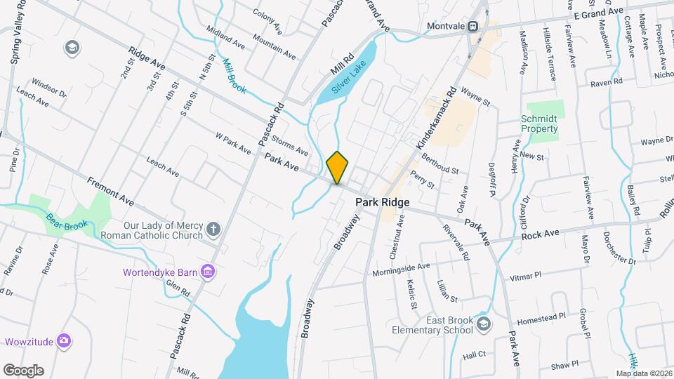 66 Park Ave Map and Location Details