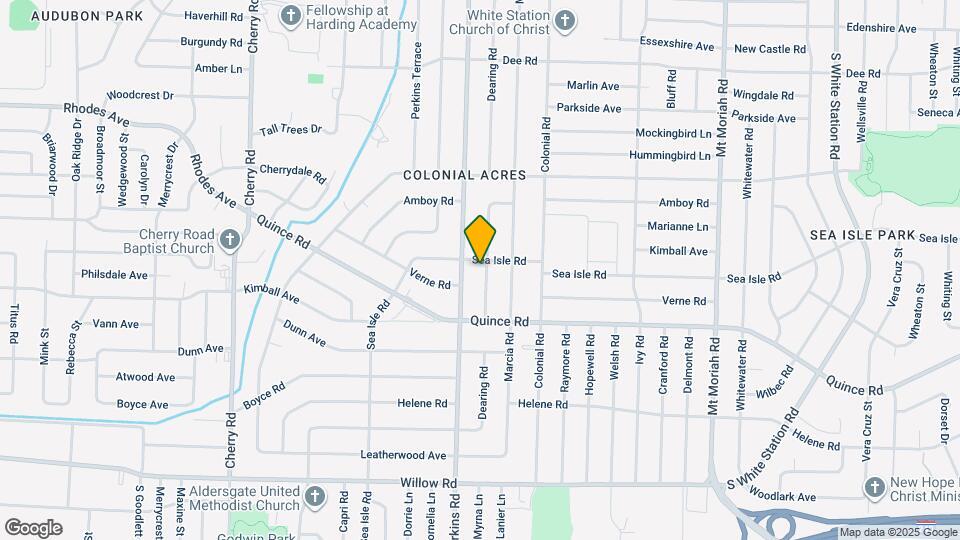 1409 Dearing Rd Map and Location Details
