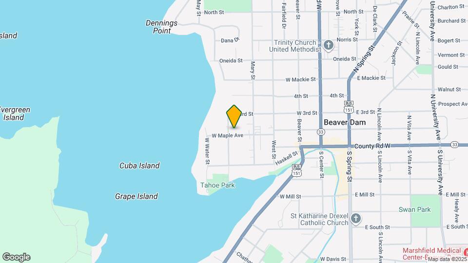 522 W Maple Ave Mapa y Detalles de la Ubicación