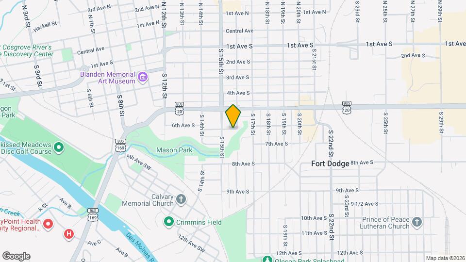 1525 6th Ave S Mapa y Detalles de la Ubicación