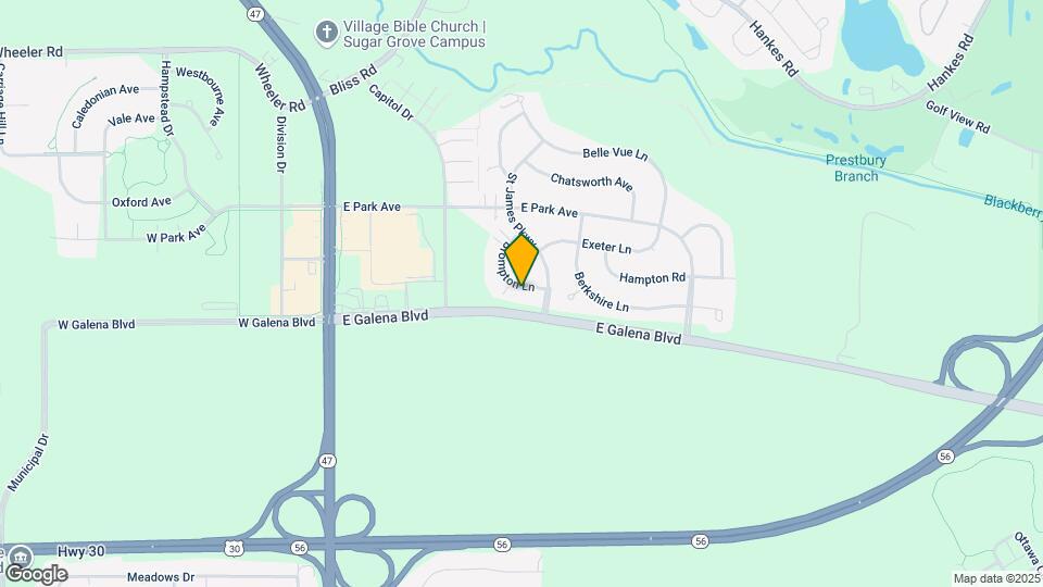216 Brompton Ln Map and Location Details