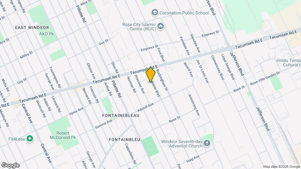 2451 Westminster Blvd Map and Location Details