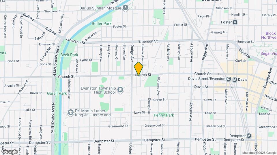 1810 Church St Map and Location Details