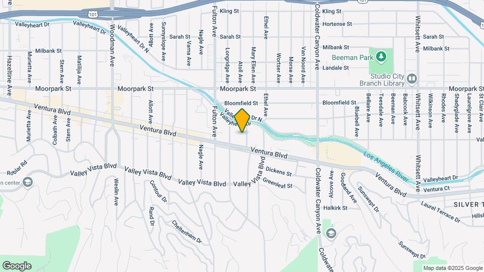 4225 Mary Ellen Ave Mapa y Detalles de la Ubicación